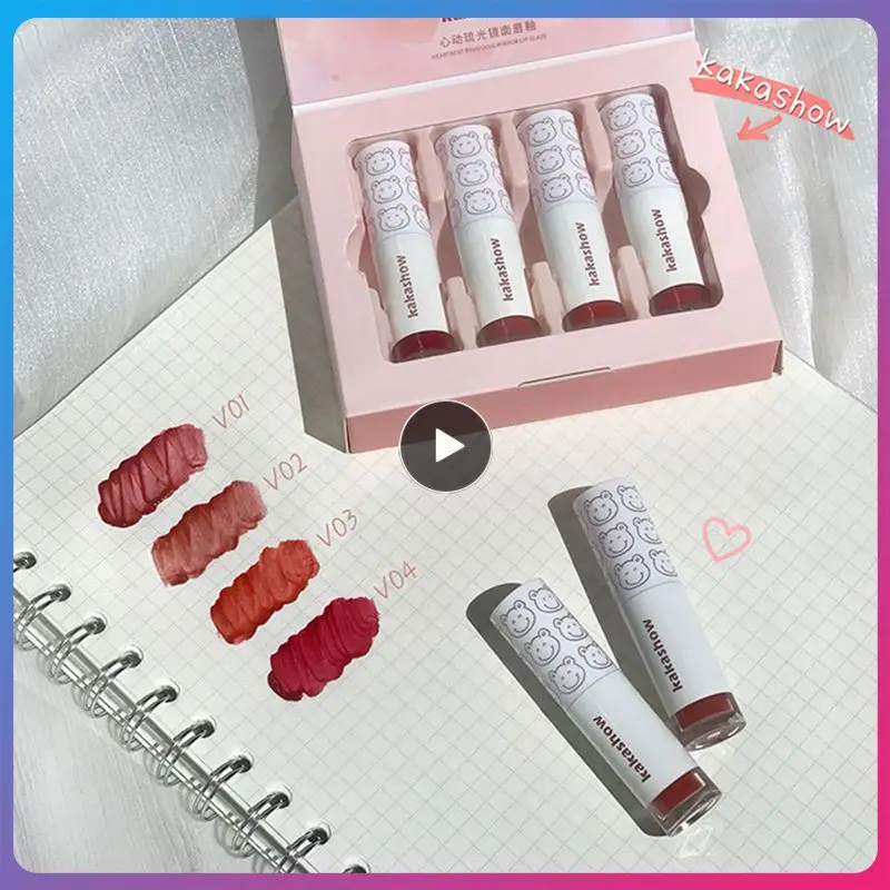 

/Set Lipstick Matte Velvet Long Lasting Lip Gloss Waterproof Tint Tube water light Lip Glaze Lip Makeup TSLM1