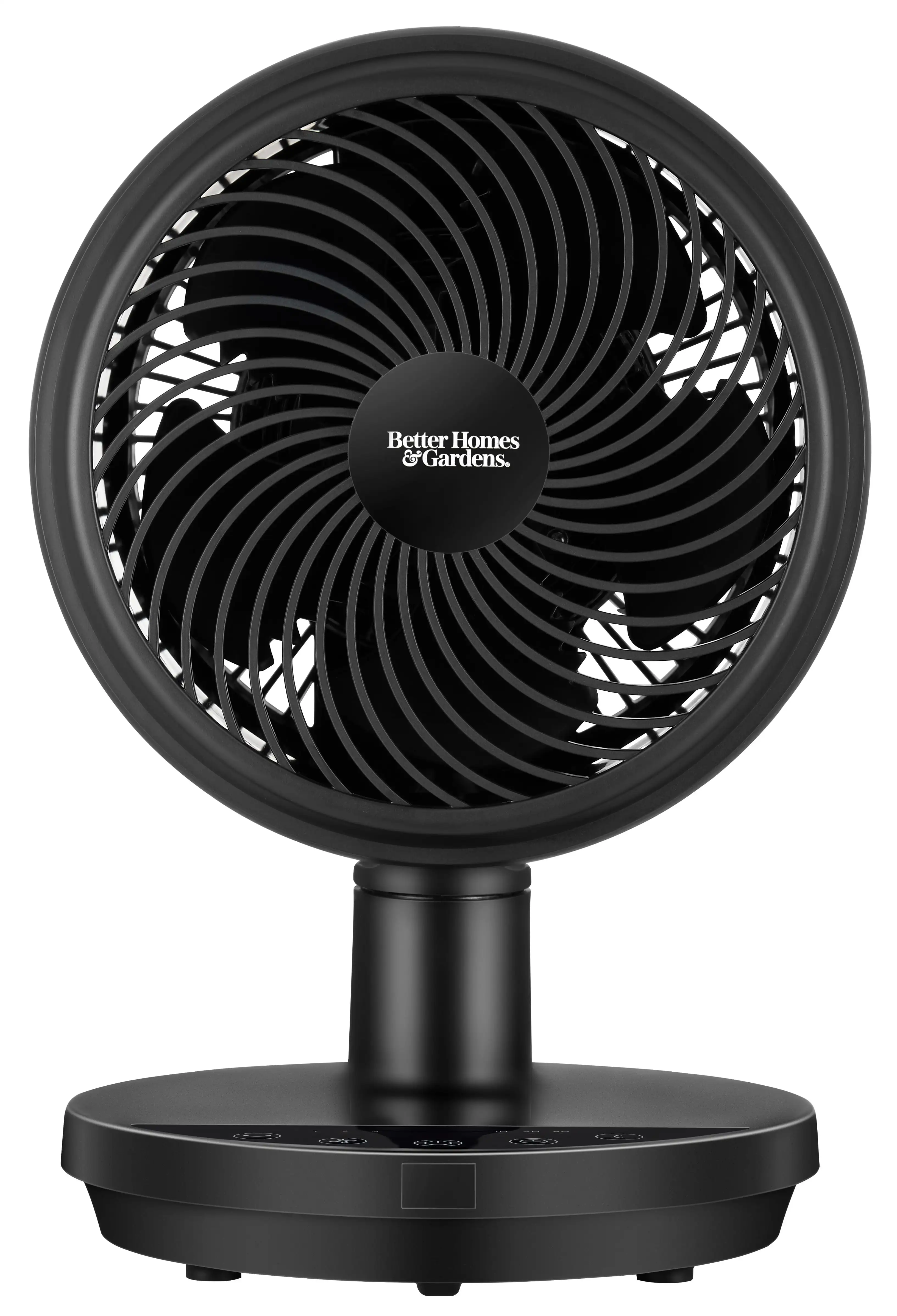 

7" 3-Speed AC Air Circulator Fan, 4-Way Oscillation with Easy-Grip Handle