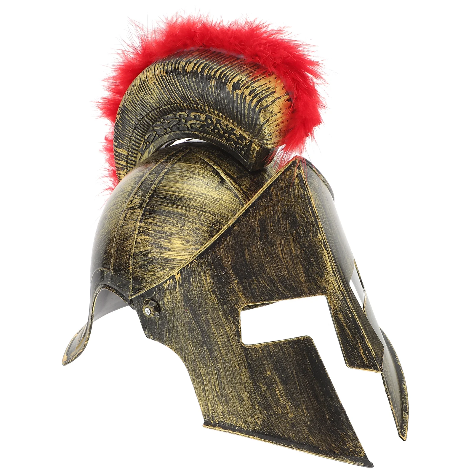 

Warrior Hat Plastic Knight Unique Decor Cap Kids Mask Party Cosplay Make