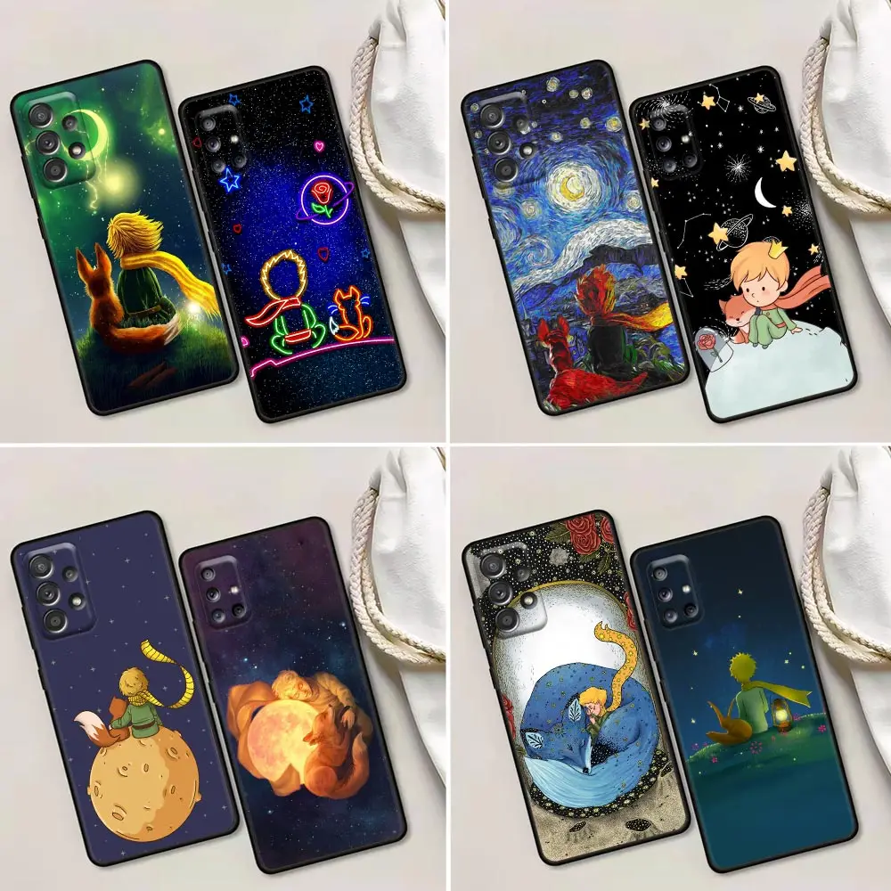 

Baby Fox And Little Prince For Samsung Galaxy A23 Case Galaxy A13 A21s A24 A22 A14 A23 A11 A12 A03 A04 A01 A02 Cover Phone Cases
