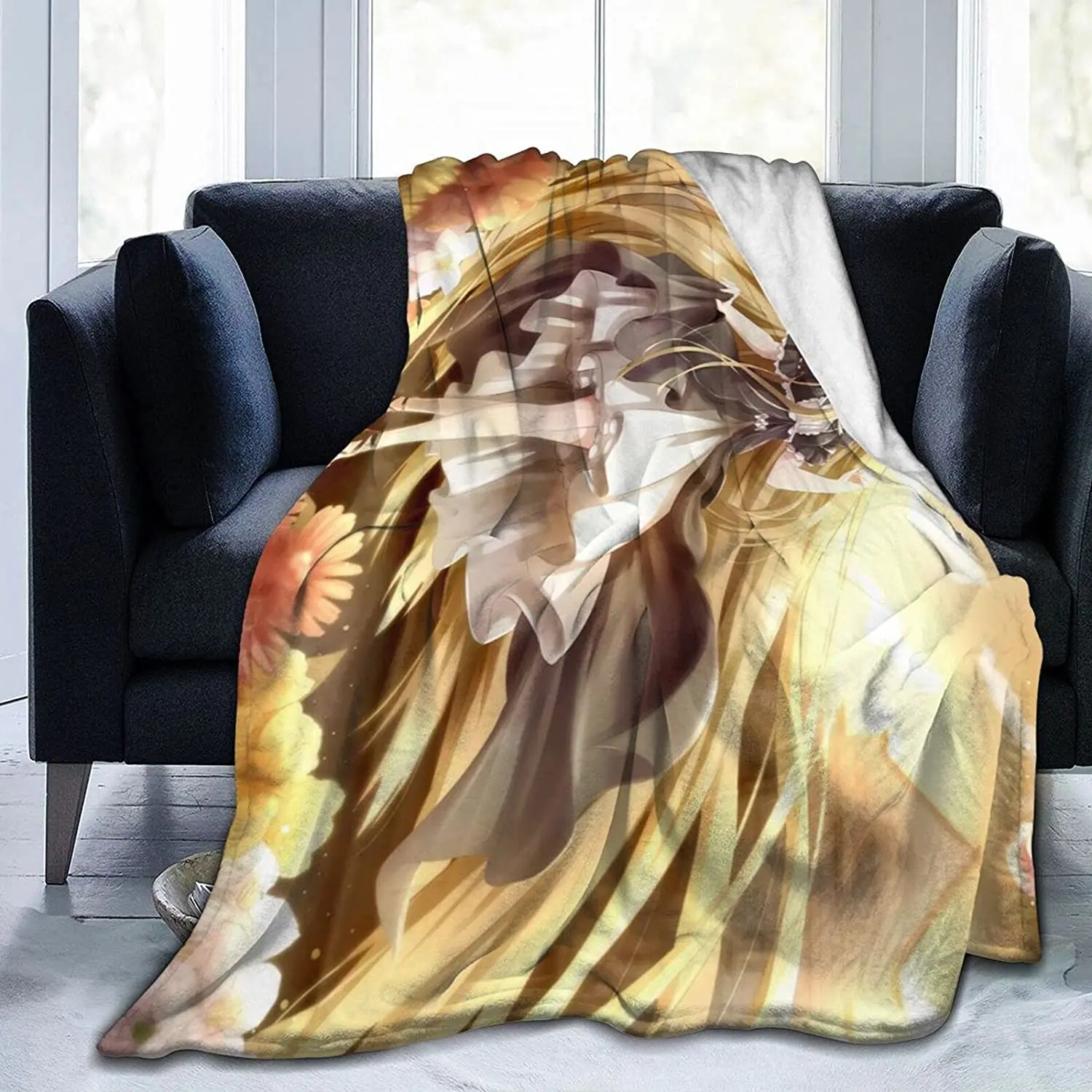 

Victorique De Blois Fluffy Soft and Comfortable Blanket, Anime Warm Embrace of Sympathy
