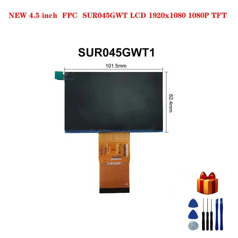 Новинка 4,5 дюймовый FPC SUR045GWT LCD 1920x1080 1080P TFT
