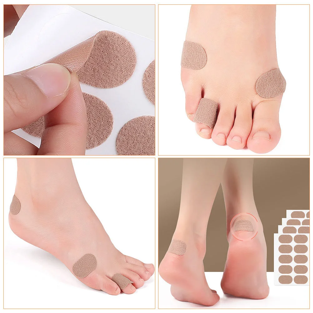 

12 Sheets Anti-drop Corn Stickers Patches Calluses Foot Protectors Feet Cushion Corns High Heel Abrasion Proof Thick