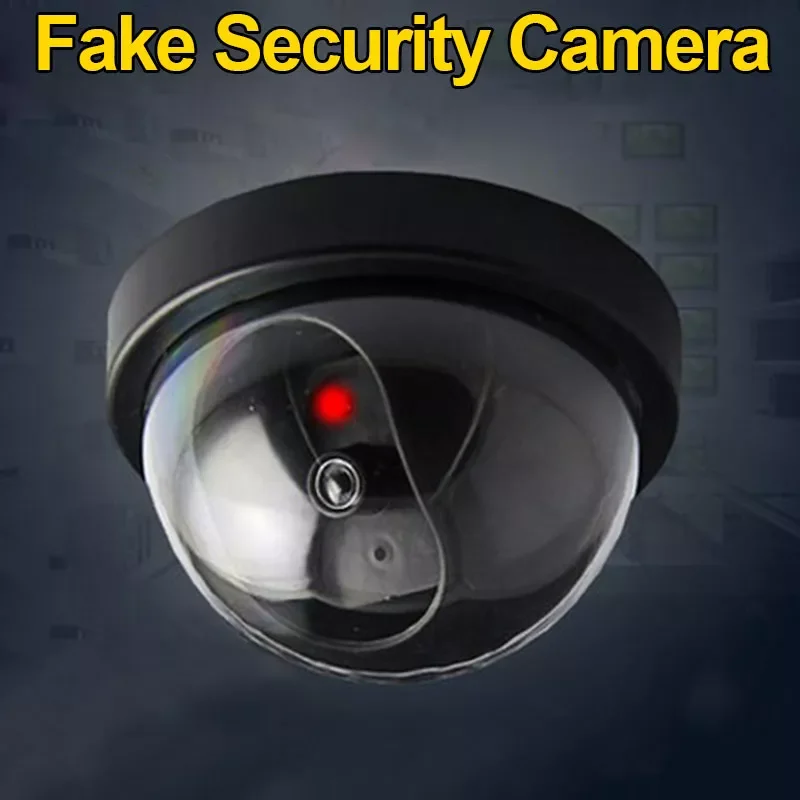 

2022New Dummy Camera Dome Indoor Outdoor Simulation Camera Home Security Surveillance Simulated Camera Led Monitor