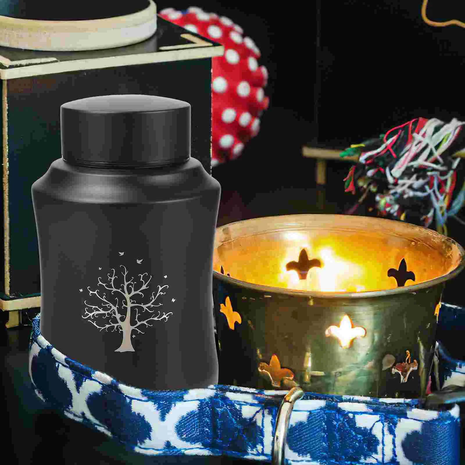 

Pet Urn Medium Dog Ashes Keepsakes Aldult Urns Personalized Decorative Stainless Steel Animal cremation