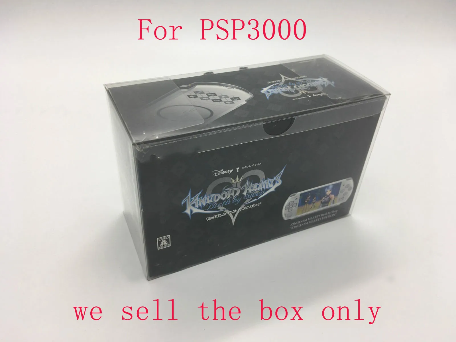 Прозрачный защитный чехол для домашних животных PSP3000 Kingdom Hearts JP version game limited edition