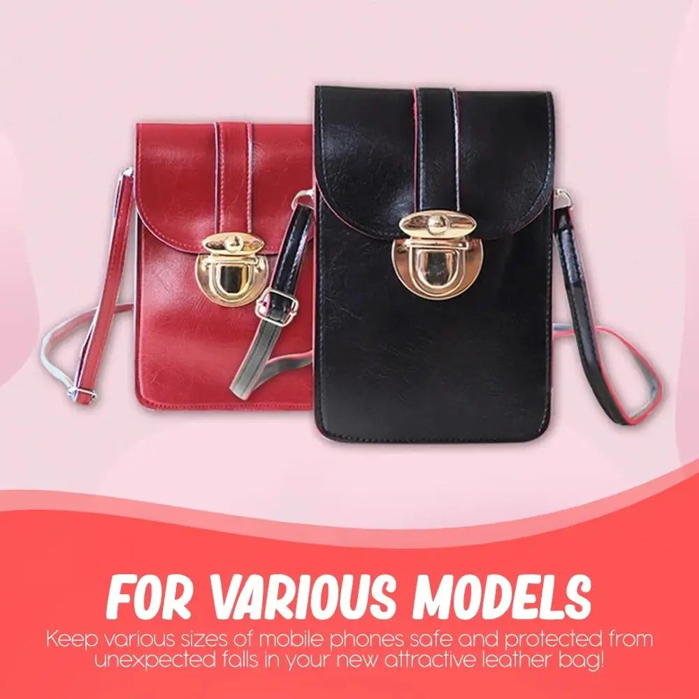 

Explosive Small Capacity Package NEW Touchable PU Leather Change Bag Wallet Gift Touches Screen Mobile Phone Women Bag