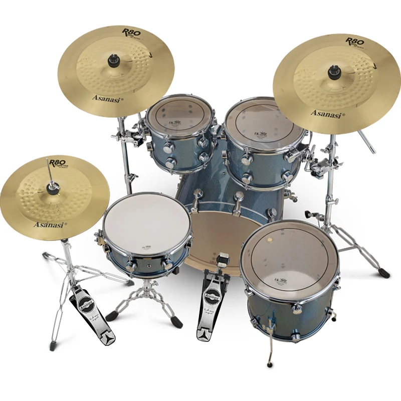 Акустическая барабанная установка Jazz Drum Black Gold Series REMO Head Kit