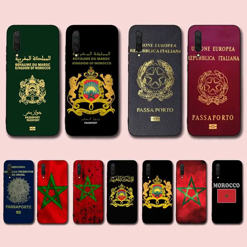 

Morocco Flag Phone Case for Xiaomi mi 5 6 8 9 10 lite pro SE Mix 2s 3 F1 Max2 3