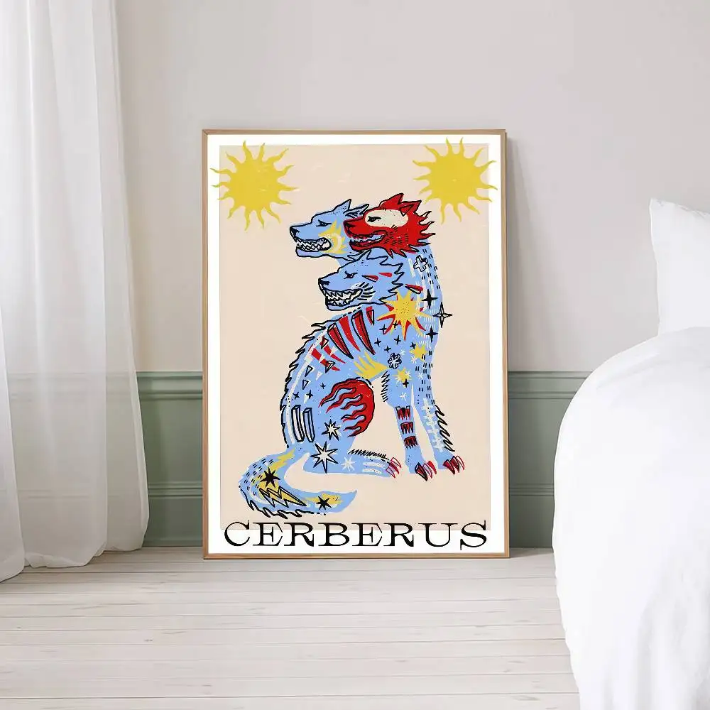 

Настенная наклейка-постер MINISO Абстрактные животные