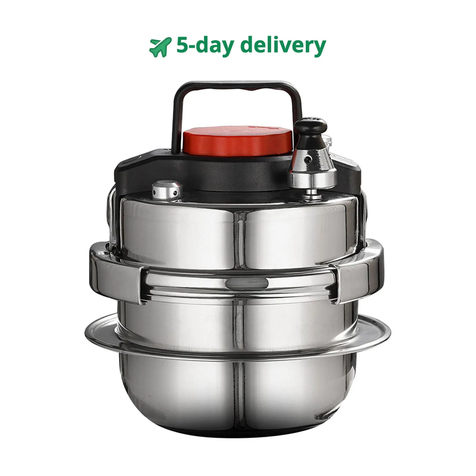 

Бытовая портативная скороварка из нержавеющей стали для кемпинга