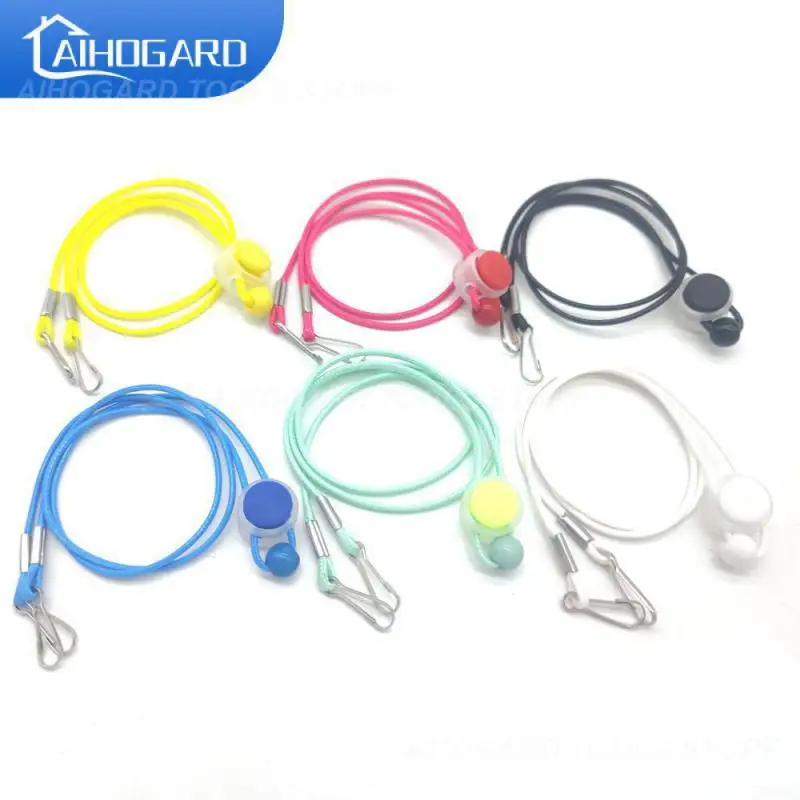 

Adjustable Mask Hanging Rope Portable Face Mask Lanyard Mask Glasses Holder Traceless Ear Hanging Rope Two Hooks