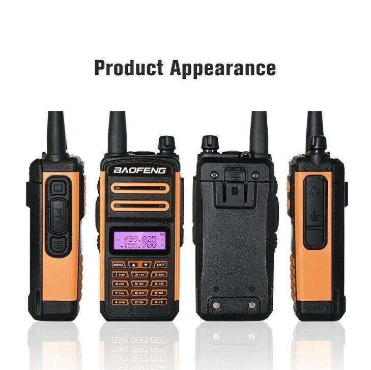 2× Baofeng BF-S5plus - TRIBAND 18WATT 2 WAY RADIO