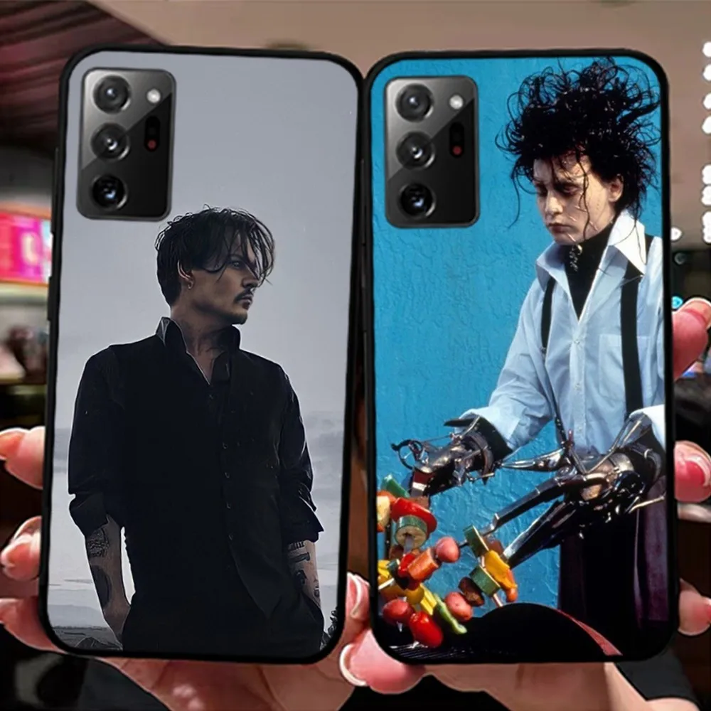 J-Johnny Depp Phone Case For Samsung Note 8 9 10 20 Pro Plus Lite M 11 30 21 31 51 A 22 42 02 03