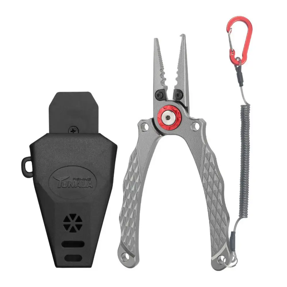 

Fish Plier Quick Cutting Anti Loss Rope for Fishing Portable Convenient for Outdoor Activity
