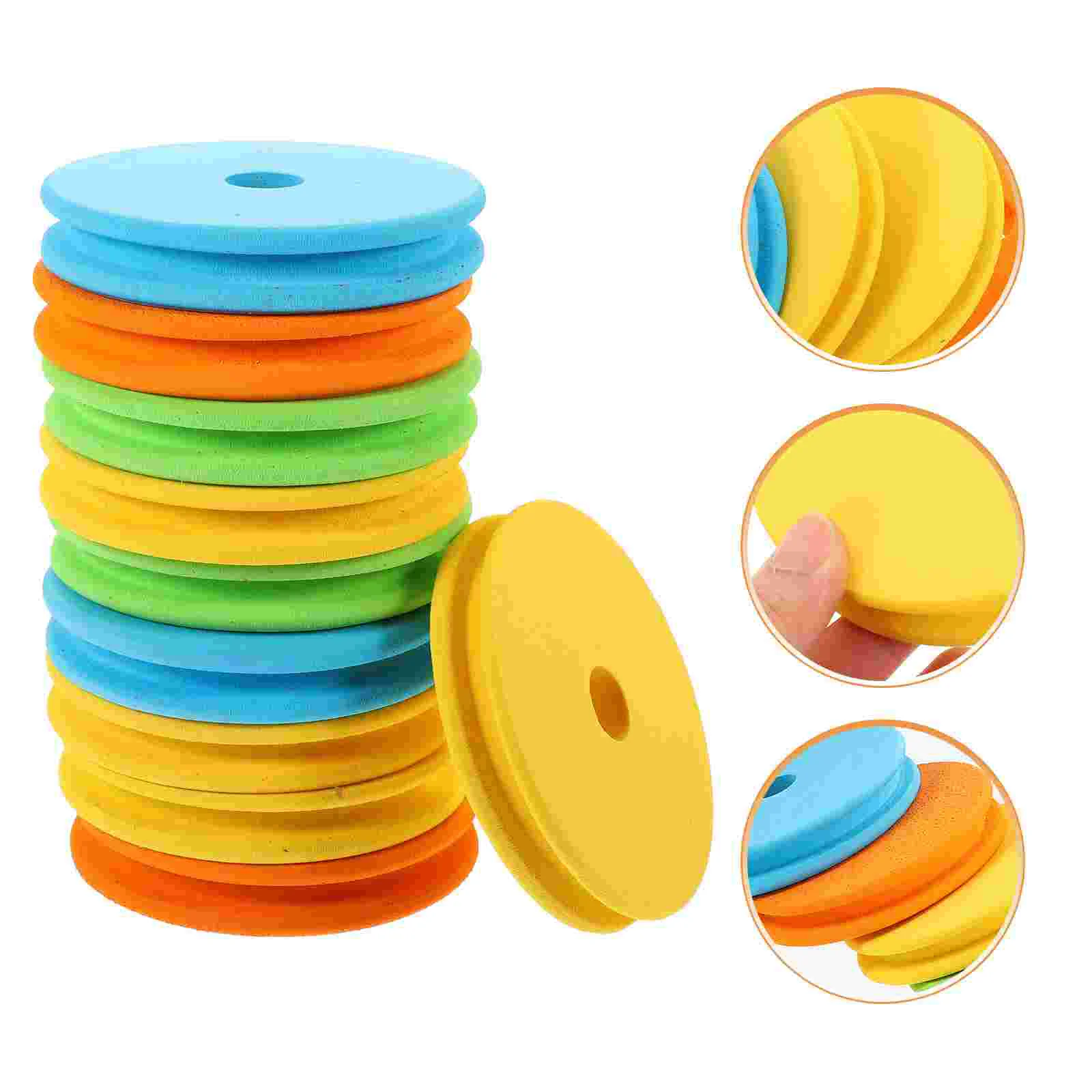 

Foam Line Spool Large Size Easy to Use Colorful Winding Plates for Outdoor Daily Use