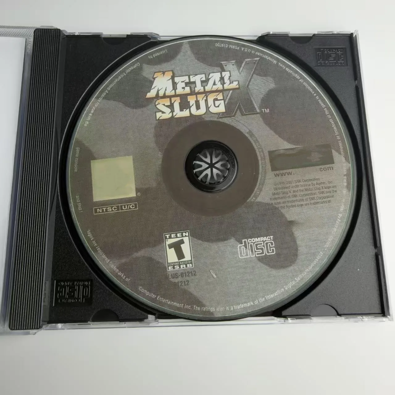 Фото Высококачественный репродукционный диск для PS1: Metal Slug X (версия для США с вибрацией, без инструкции) №5
