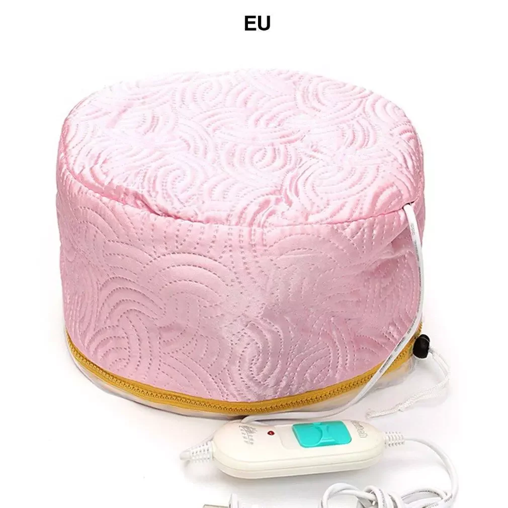 

Electric Hair Cap Hat Salon Spa Steamer Hair Thermal Treatment Nourishing Hair Mask Baking Oil Cap Hair Dryers Heat Hat