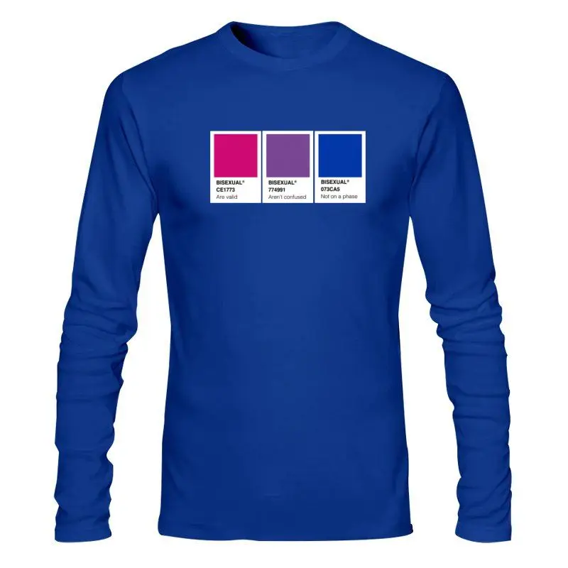 

Man Clothing New Bisexual T Shirt Bisexual T-Shirt Man Cotton Tee Shirt Cute Oversized Printed Short-Sleeve Classic Tshirt