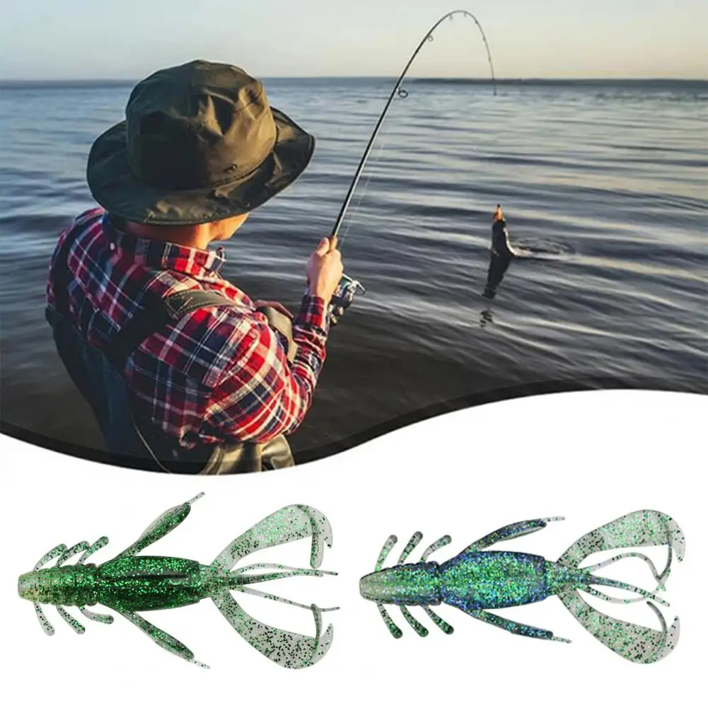 4 шт. рыболовные приманки с блестками 10 см/10 г