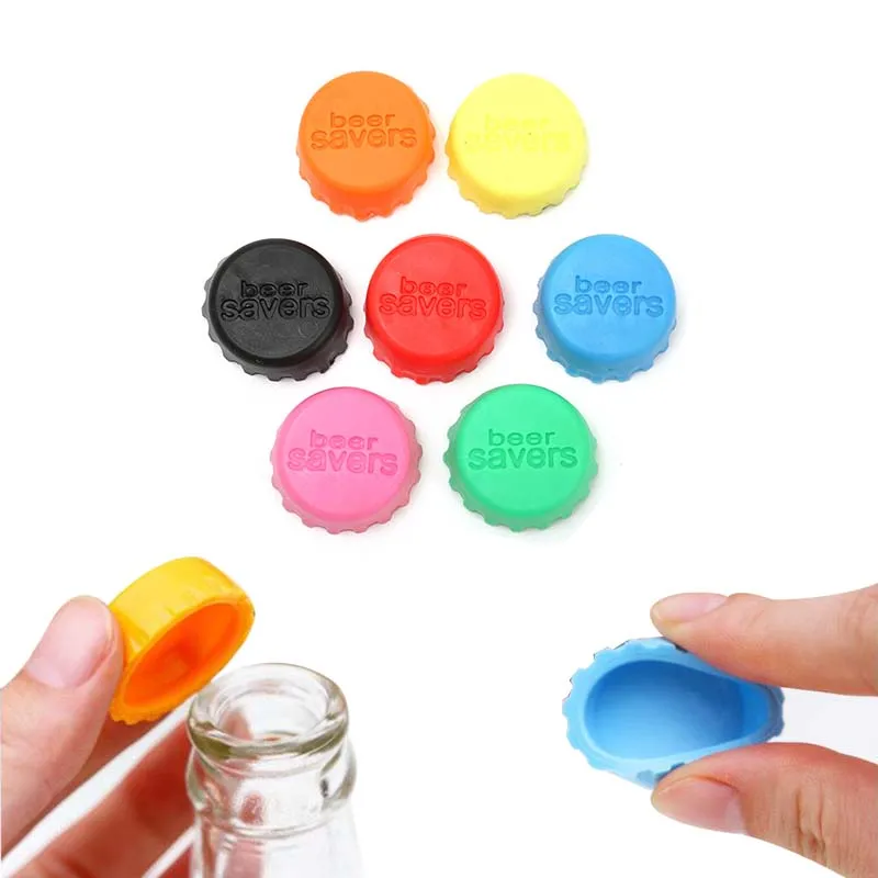 

6Pcs Soda Lid Covers Multi-color Beverage Can Protector Silicone Can Covers Beer Bottle Cap Tin Can Soda Coke Leak-Proof Cap