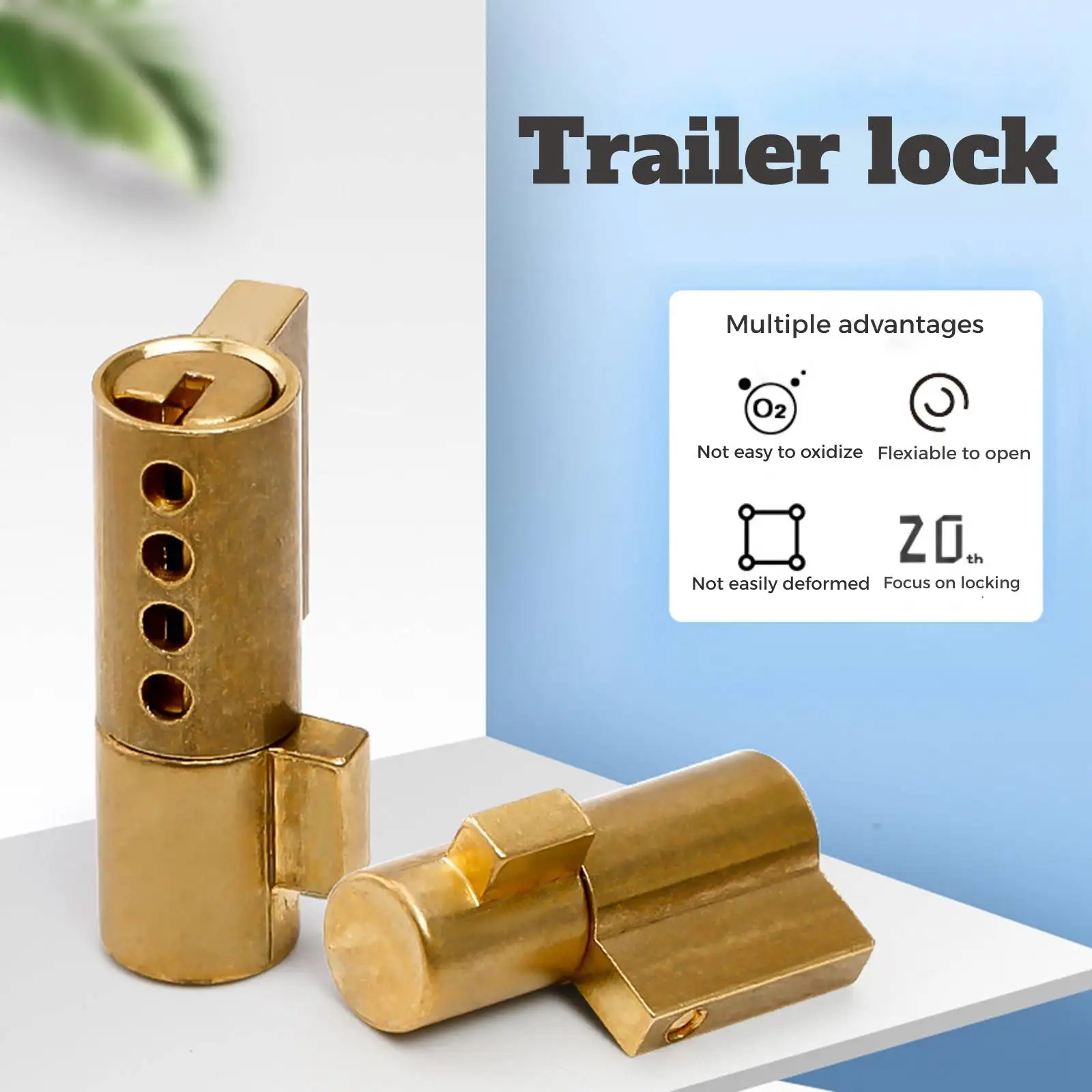 

Trailer Coupling Hitch Lock for Trailer Fridge Lock Display Cabinet Lock