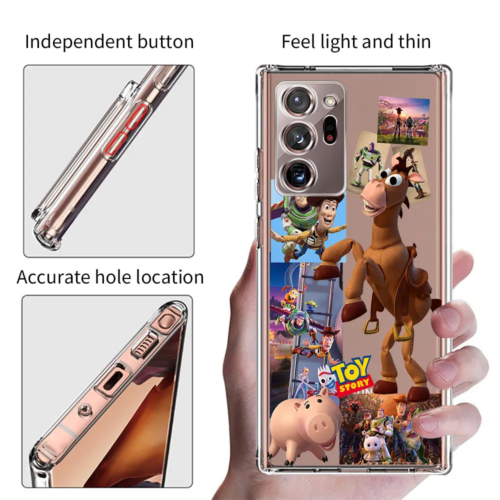Чехол Disney Toy Story для Samsung Galaxy Note 9 10 Plus 20 Ultra 5G 8 Lite мягкий чехол из ТПУ телефона J4 J6 2018