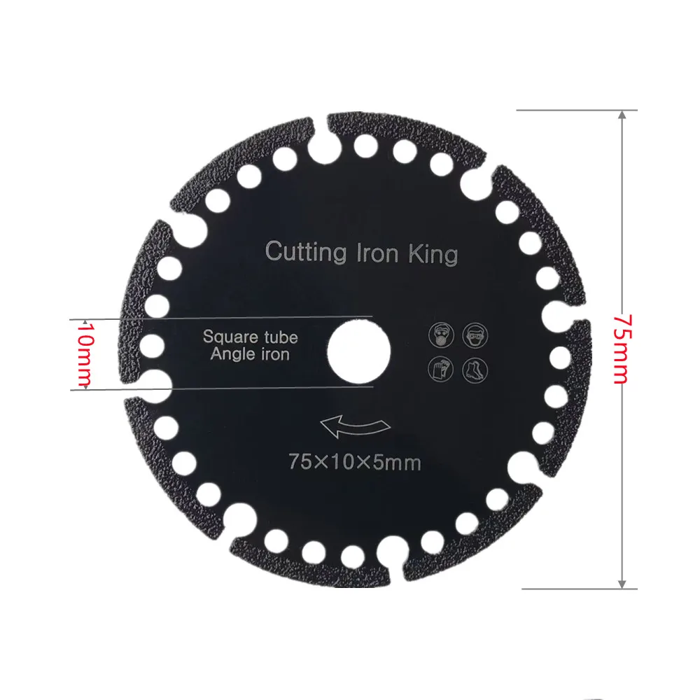 

Алмазный отрезной диск 75 мм для металла