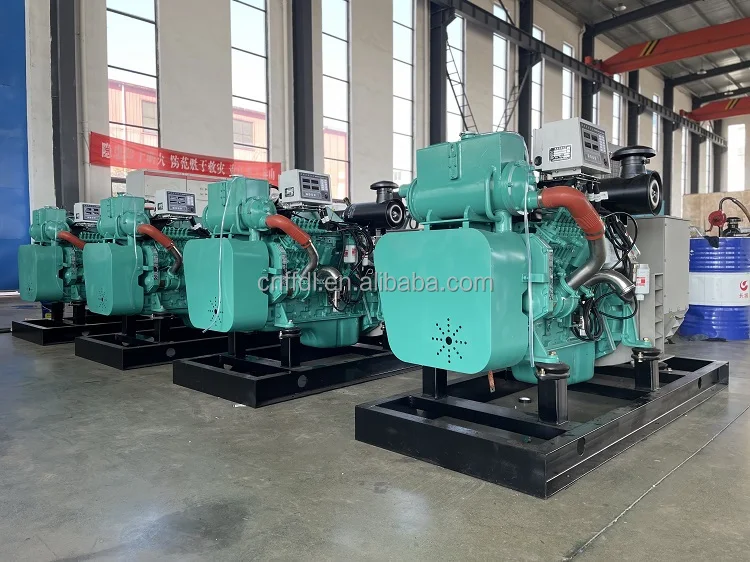 Морской двигатель 20-1000 кВт генераторы с водяным охлаждением для лодки сертификат