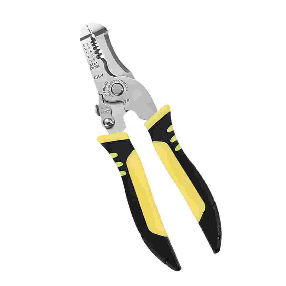 

1Pc Practical Effortless Wire Pliers Home Durable Cable Cutting Tool (Silver)