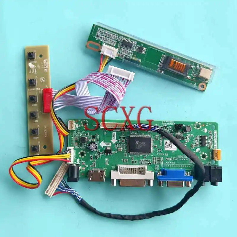 

LCD Display Matrix Controller Board Fit LP154W01-TLA1/TLAA/TLAE 1CCFL 15.4" 1280*800 30 Pin LVDS VGA DVI HDMI-Compatible DIY Kit