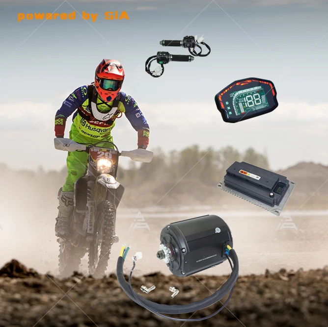 SiAECOSYS QS138 90H 4000W 72V 110KPH Мотор-редуктор среднего привода с жидкостным охлаждением и контроллером EM200-2sp (art.: 3920da2cb1f33) - 3920da2cb1f33