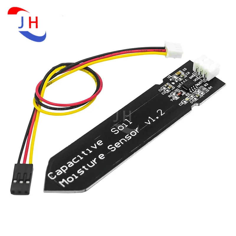 

1PCS Capacitive Soil Moisture Sensor Corrosion Resistant for Arduino Moisture Detection Garden Watering DIY