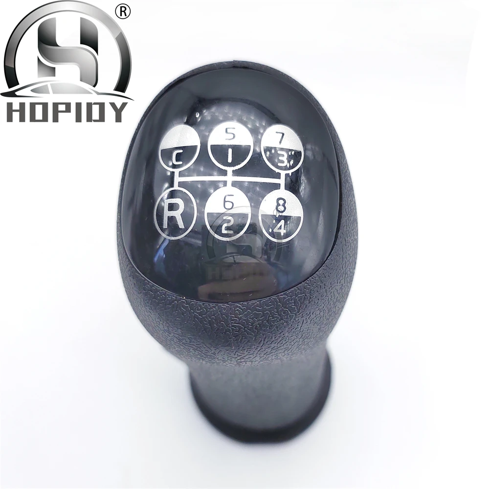 

8 Speed+R+C Car Gear Shift Lever Knob Manual Gear Left-Hand Drive Vehicle Plastic Black 20488067 20488058 For Volvo FH FM Truck