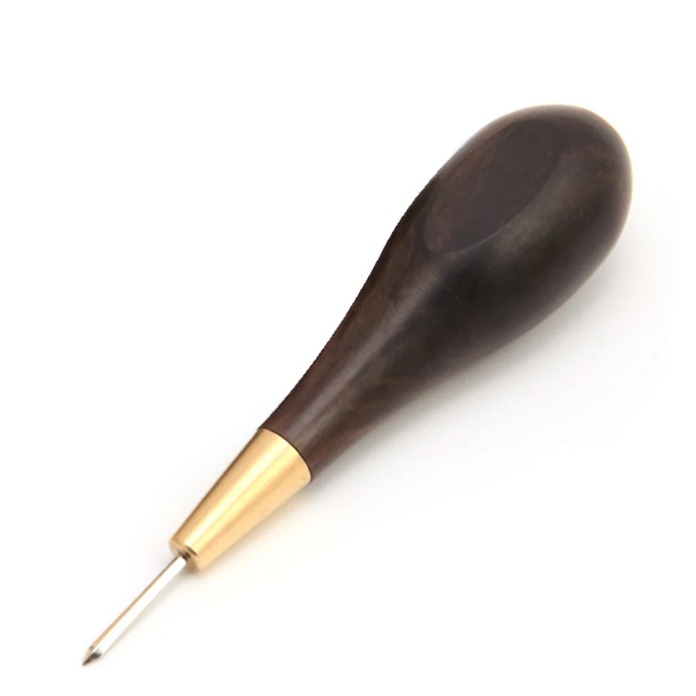 

Durable Leather Sewing Tools Precision Diamond Awl Design Comfortable Grip Suitable for Various Crafts and Projects