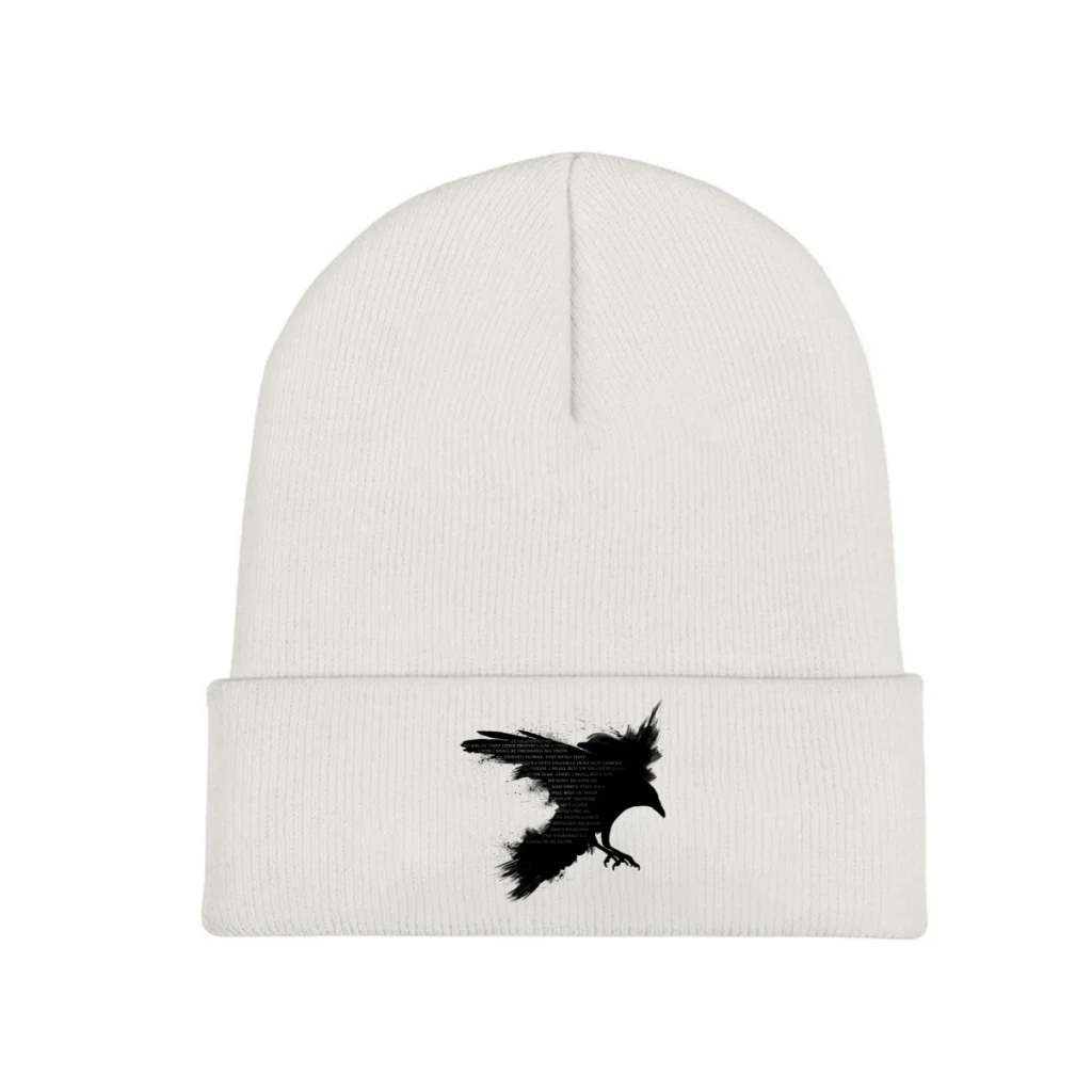 

Knit Hat Norse Mythology Winter Warm Beanie Caps I Welcome The Valkyries Men Women Fashion Casual Bonnet