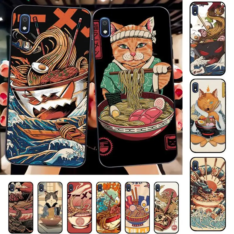 

Great Ramen Japan Phone Case for Samsung A51 01 50 71 21S 70 31 40 30 10 20 S E 11 91 A7 A8 2018