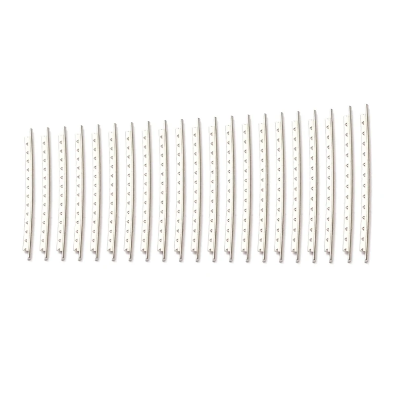 

2.9mm Guitar Frets Wire 21 Frets Acoustic Guitar Fret Wire Set, Stainless Steel