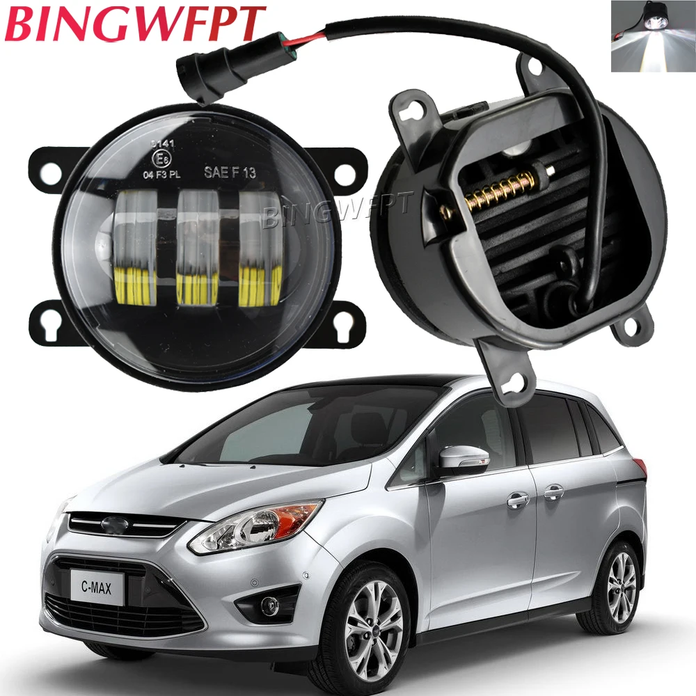 

Fog Lights LED Fog Light Headlight for Ford Focus 2 Focus 3 FOCUS MK2 MK3 Fusion Fiesta Mustang Ranger C-Max Fog Lamp Foglight