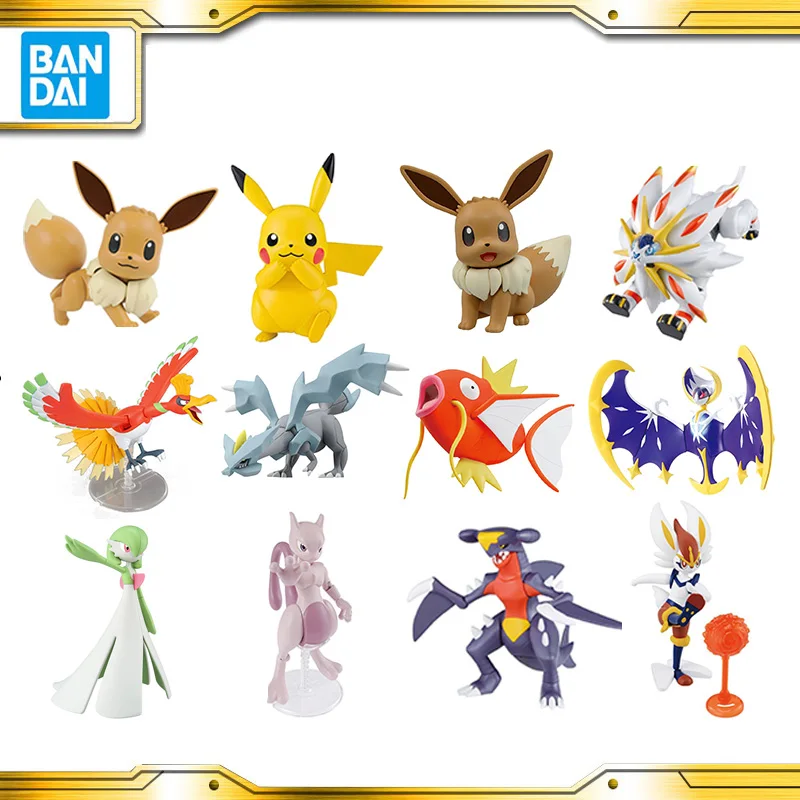

Модель покемона в сборе Bandai Pikachu Ibrahimovic, Коллекционная серия покемонов Pikachu Ibrahimovic Mewtwo, Детский Рождественский подарок