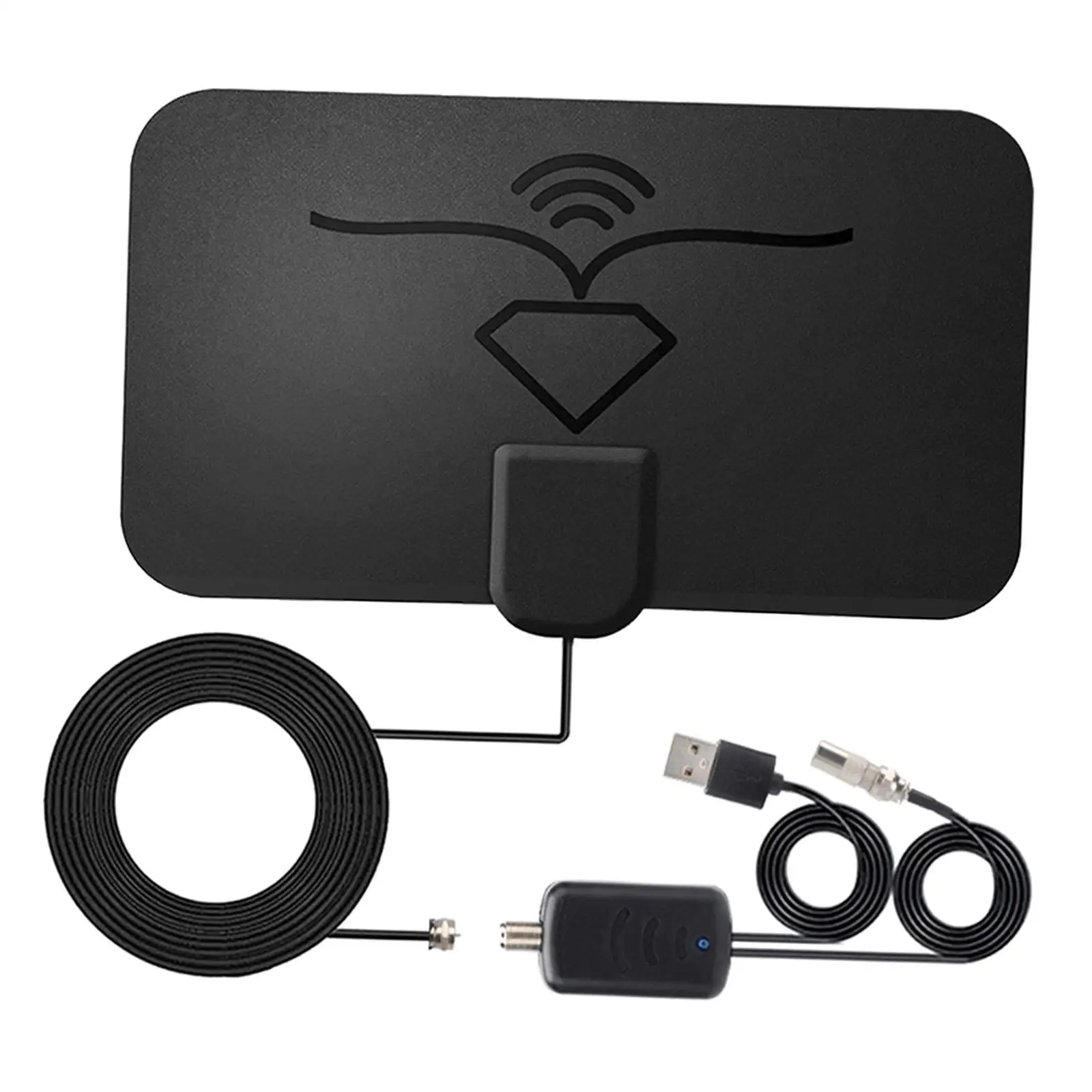 

4K 1080P Amplified HD Digital TV Antenna Wall Mounting Car Antenna High GAIN