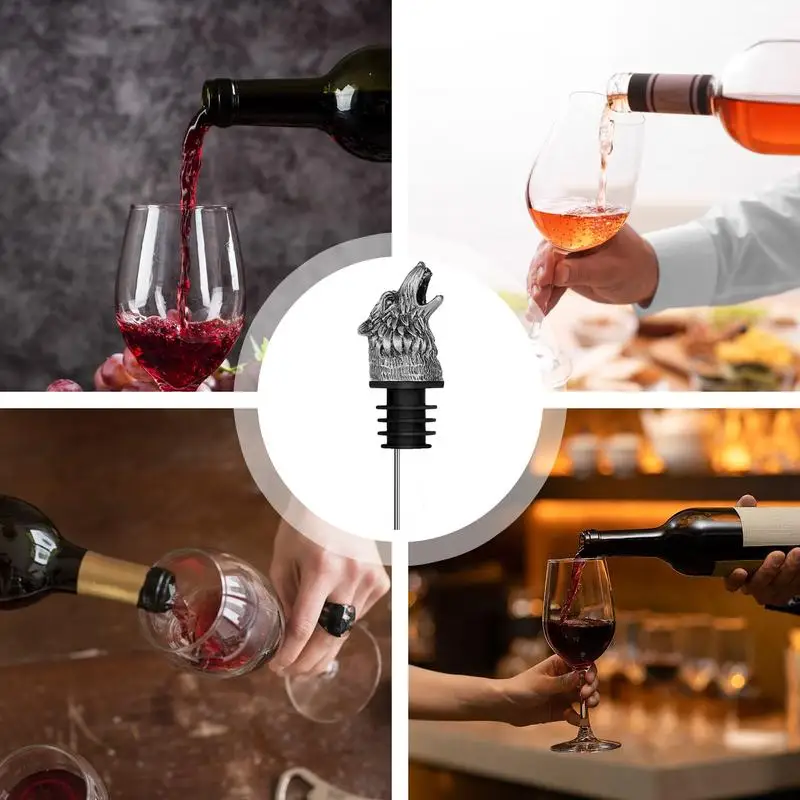 Аэратор для вина носик наливания ликера дизайн животных безопасный бар