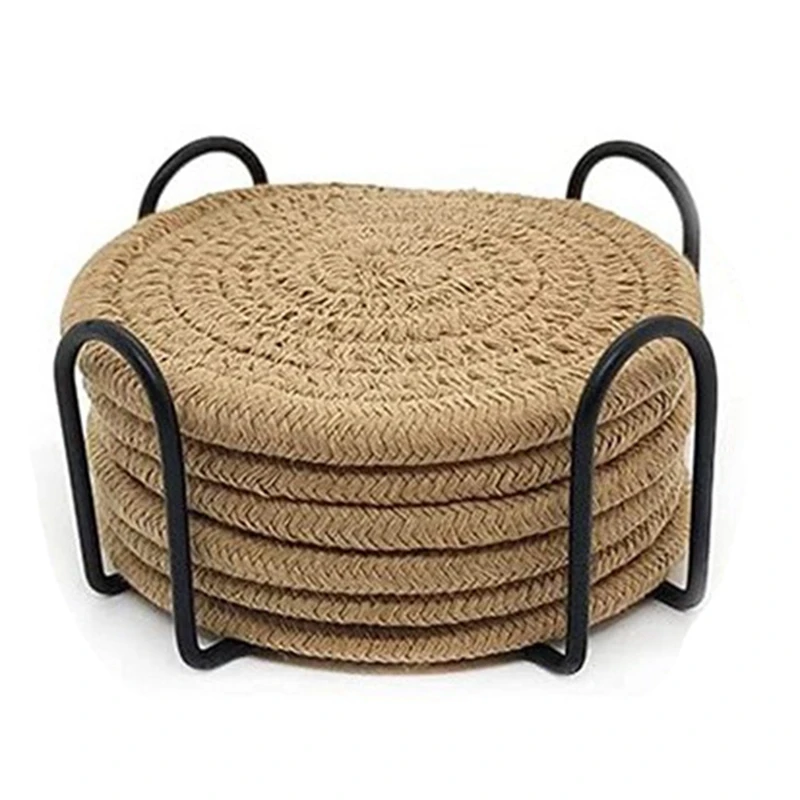 

6 шт., встроенная Абсорбирующая Ткань для толстых и термостойких подставок