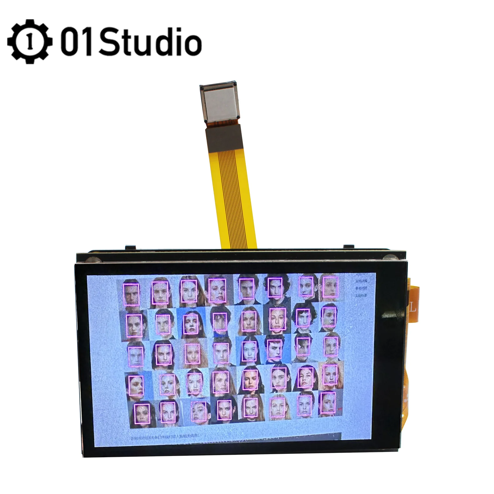 01Studio CanMV K230 AI Макетная плата Удлинительный кабель для камеры 24P 15 см Мягкий FPC