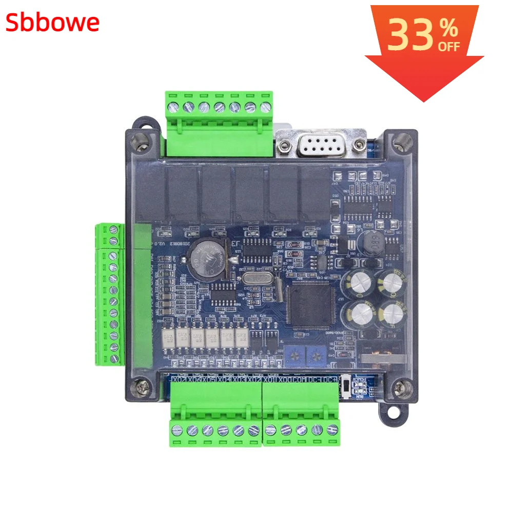 

RS485 RTU RTC скорость отсчета 6CH 3K FX3U-14MR PLC промышленная плата управления 8 в 6 Out anпочему 6AD 2DA Modbus