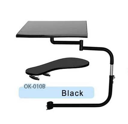 OK-010 многофункциональный полностью движущийся стул с креплением клавиатуры, держатель для ноутбука, коврик для мыши для удобного офиса и игр