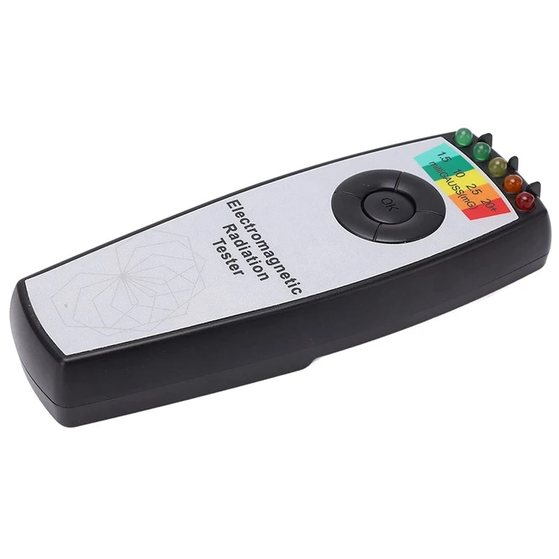 

BEAU-Magnetic Field Detector LED Equipment Electromagnetic Radiation EMF Meter Portable Five Detection Indicators
