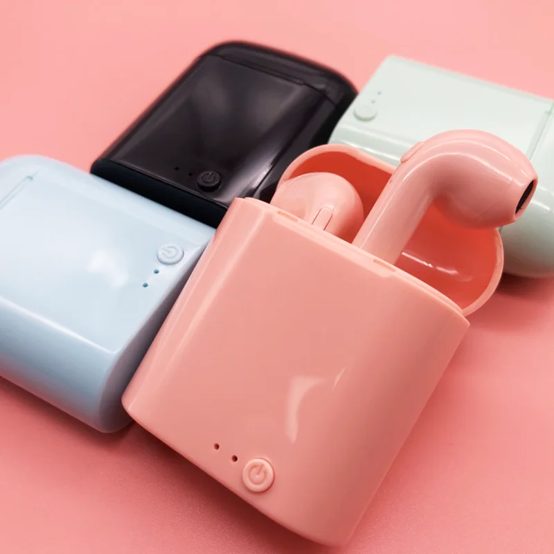 

Новинка i7s TWS мини беспроводные наушники Bluetooth наушники Спортивная гарнитура водонепроницаемые наушники музыкальные наушники для всех смар...