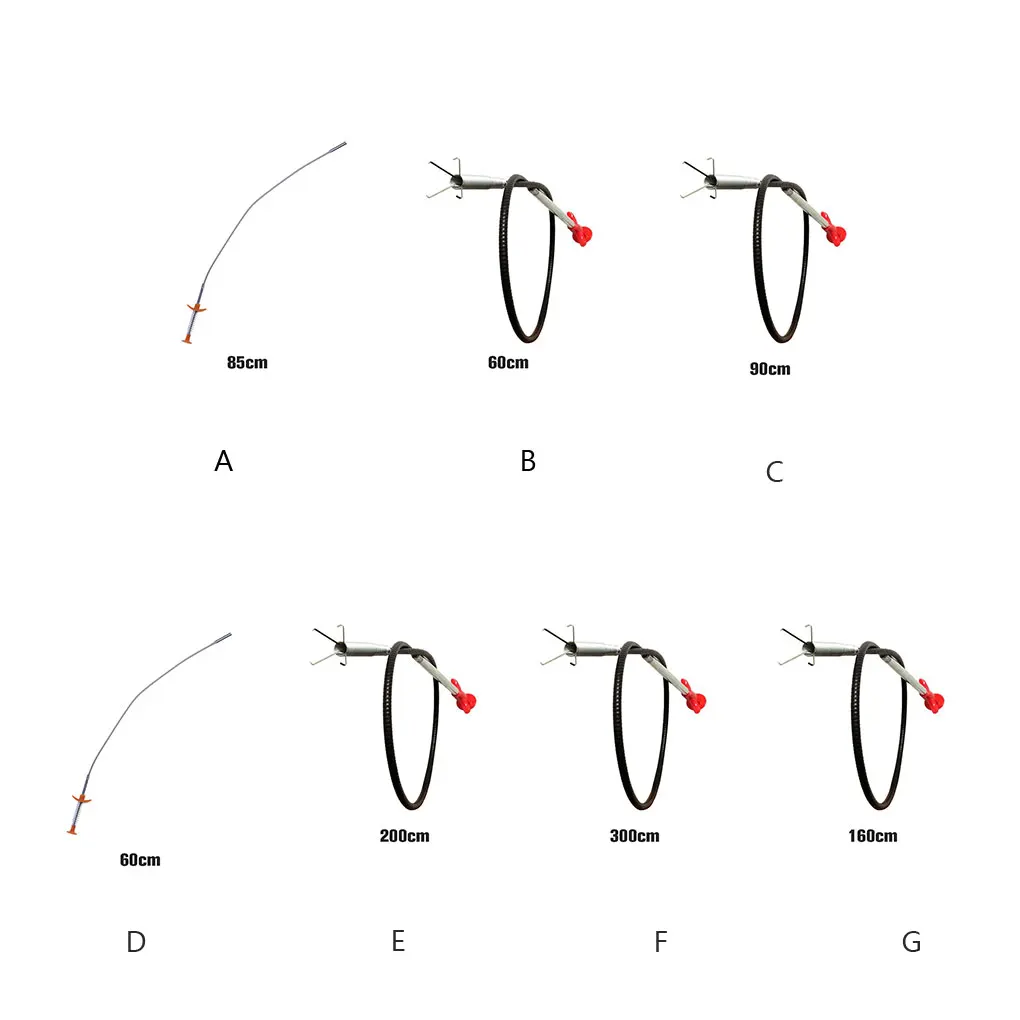 

Захватчики для волос гибкий многоразмерный захват Захват ручной износостойкий инструмент для захвата принадлежности для ванной черный 60 с...