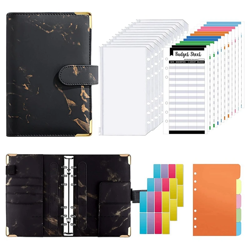 

Budget Binder, Cash Envelopes For Budgeting, Money Organizer For Cash, A6 Budget Planner With Cash Envelopes